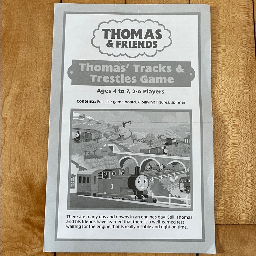 2004 Briarpatch Thomas & Friends “Thomas’ Tracks & Trestles Game” - COMPLETE - Picture 4 of 10
